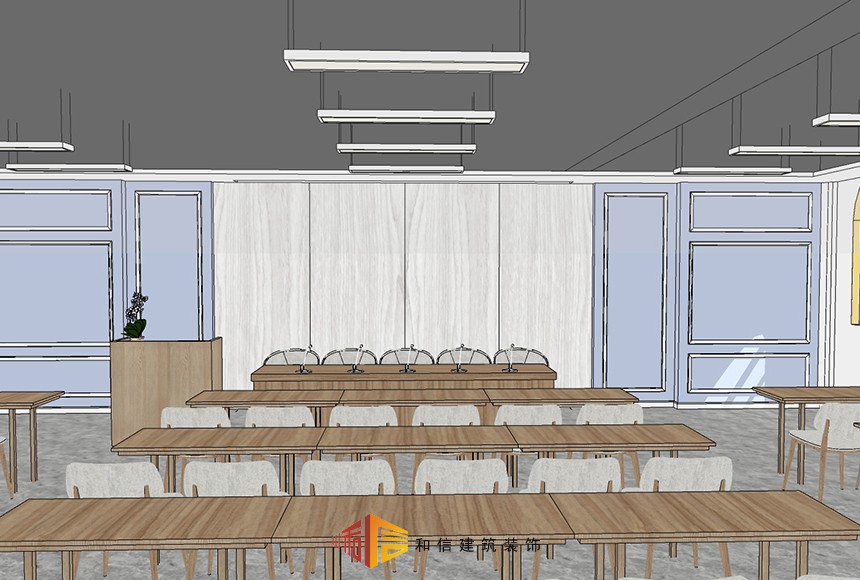 彭州白鹿鎮社區辦公室裝修設計 彭州白鹿鎮社區辦公室裝修設計