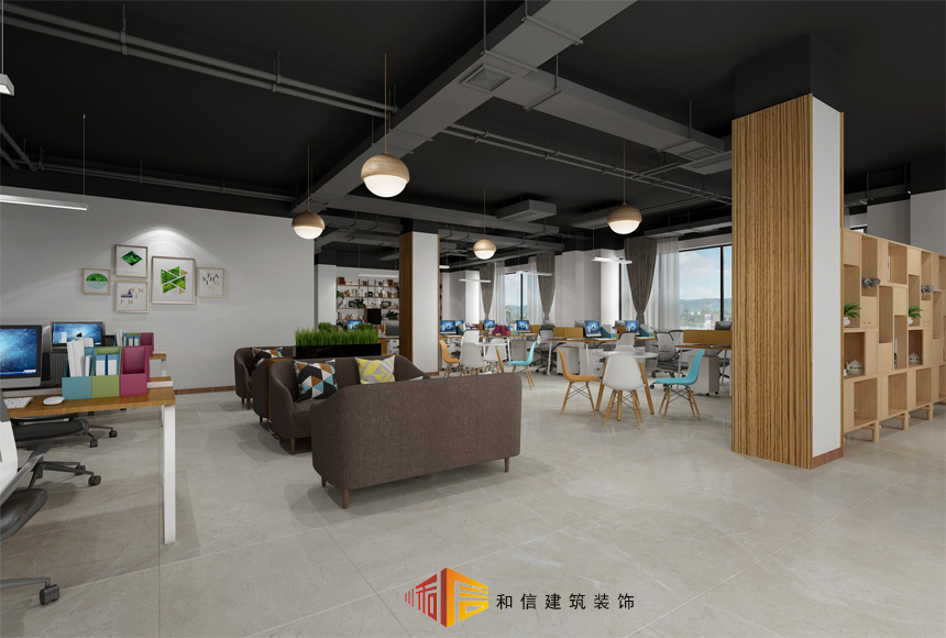 成都紅光社區辦公室裝修設計 成都紅光社區辦公室裝修設計