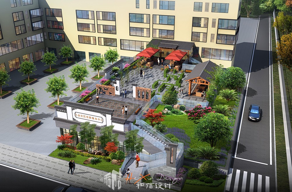 成都機投鎮九金社區辦公室裝修設計效果圖 成都機投鎮九金社區辦公室裝修設計效果圖