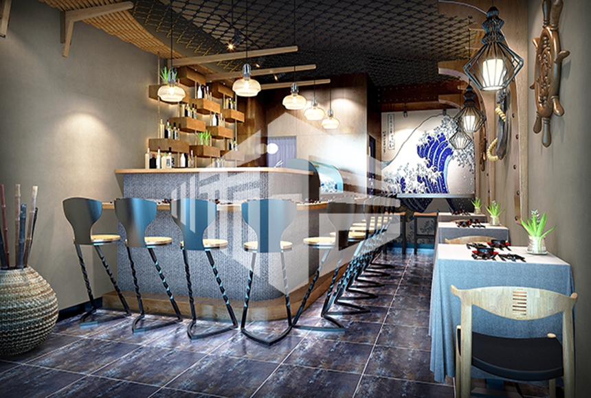 壽司店室內(nèi)裝修設(shè)計(jì)及色彩搭配 壽司店室內(nèi)裝修設(shè)計(jì)及色彩搭配