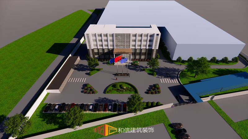 科技材料辦公樓景觀設(shè)計(jì) 科技材料辦公樓景觀設(shè)計(jì)