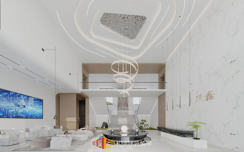 科技辦公室前廳設(shè)計(jì) 科技辦公室前廳設(shè)計(jì)